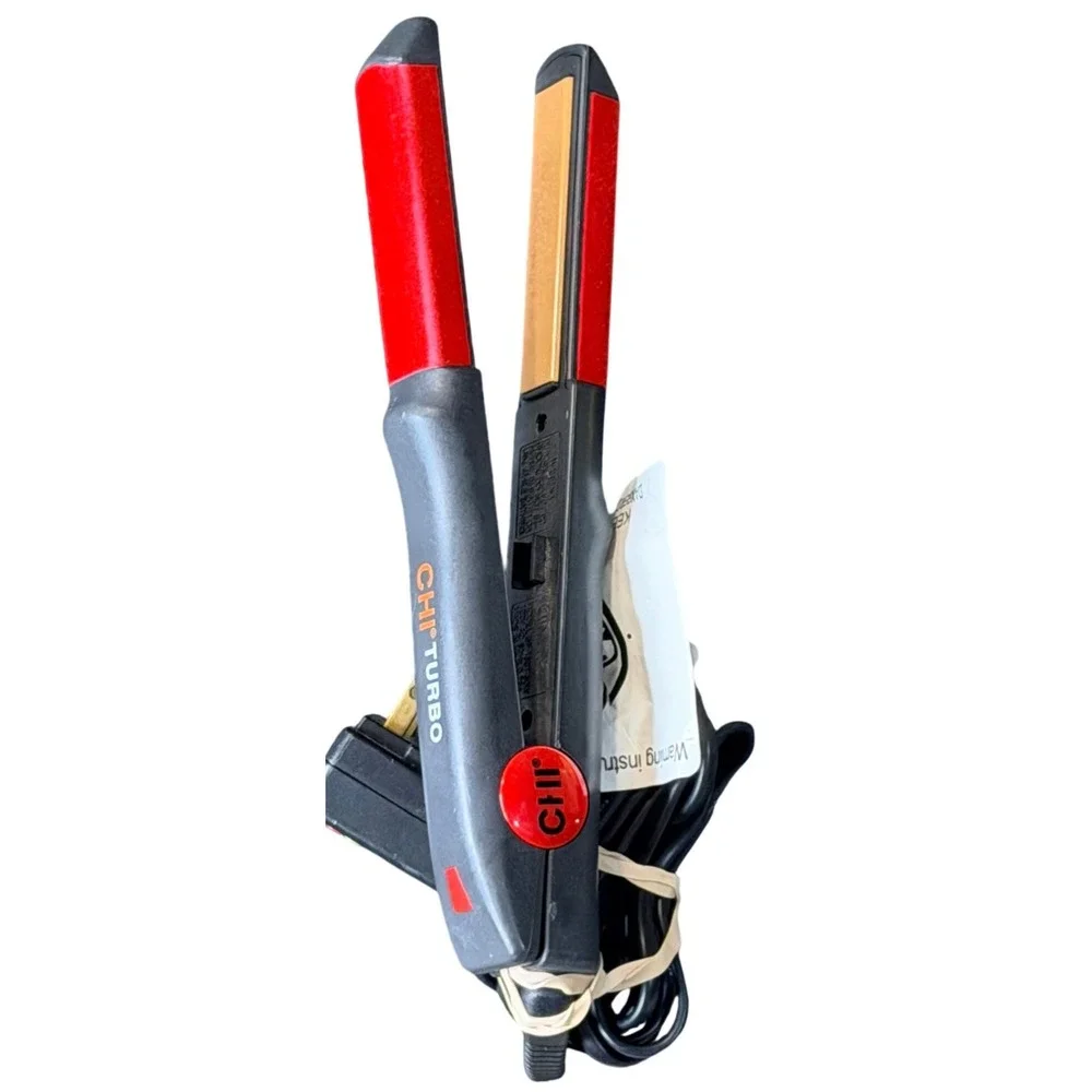 CHI Turbo Flat Iron Hair Straightener Ceramic 1